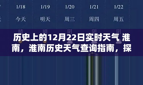 探索淮南歷史天氣，揭秘淮南市十二月二十二日的實(shí)時(shí)天氣記錄