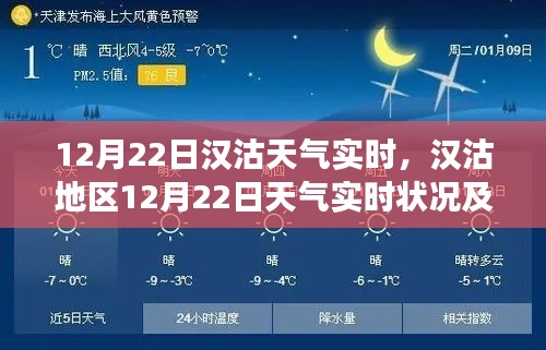 漢沽地區(qū)天氣實時報告，個人立場下的天氣影響分析（12月22日）