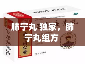 肺寧丸 獨(dú)家，肺寧丸組方 