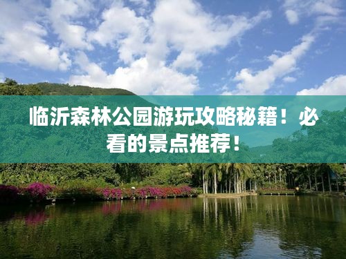 臨沂森林公園游玩攻略秘籍！必看的景點推薦！