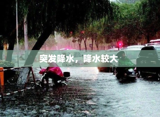 突發(fā)降水，降水較大 