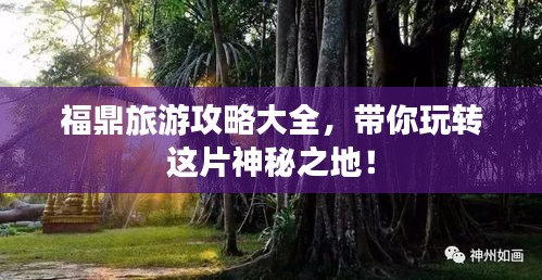 福鼎旅游攻略大全，帶你玩轉(zhuǎn)這片神秘之地！