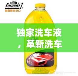 獨(dú)家洗車液，革新洗車行業(yè)的秘密利器