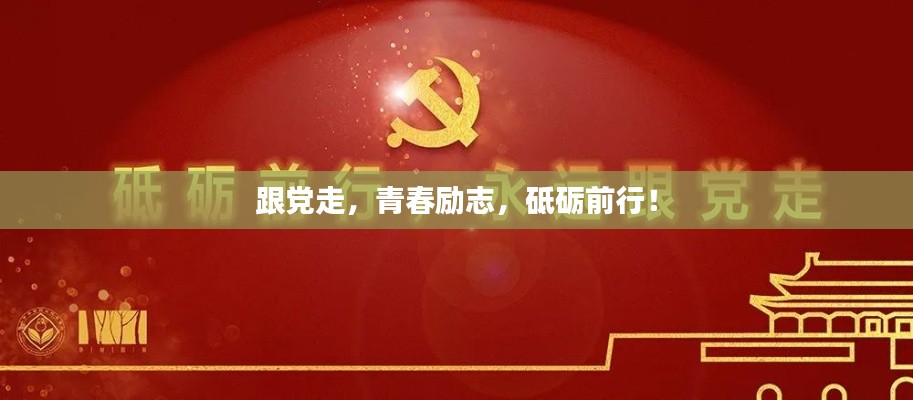 跟黨走，青春勵(lì)志，砥礪前行！