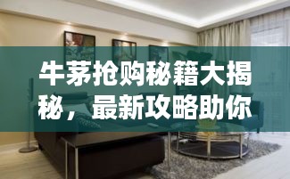 牛茅搶購秘籍大揭秘，最新攻略助你輕松掌握搶購訣竅！
