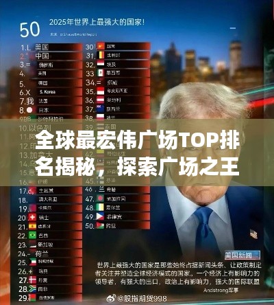 全球最宏偉廣場TOP排名揭秘，探索廣場之王的魅力
