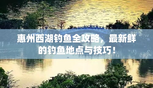 惠州西湖釣魚全攻略，最新鮮的釣魚地點與技巧！