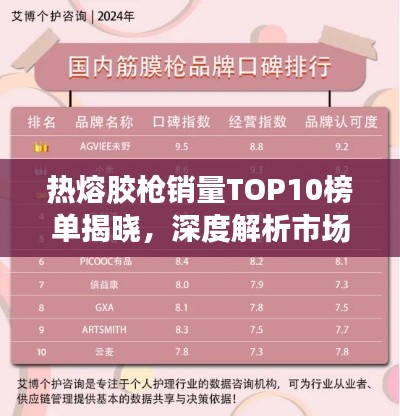 熱熔膠槍銷量TOP10榜單揭曉，深度解析市場熱門選擇